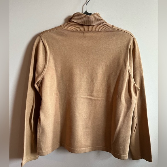 Conrad C Collection Cotton Turtleneck Sweater size large - Picture 7 of 9